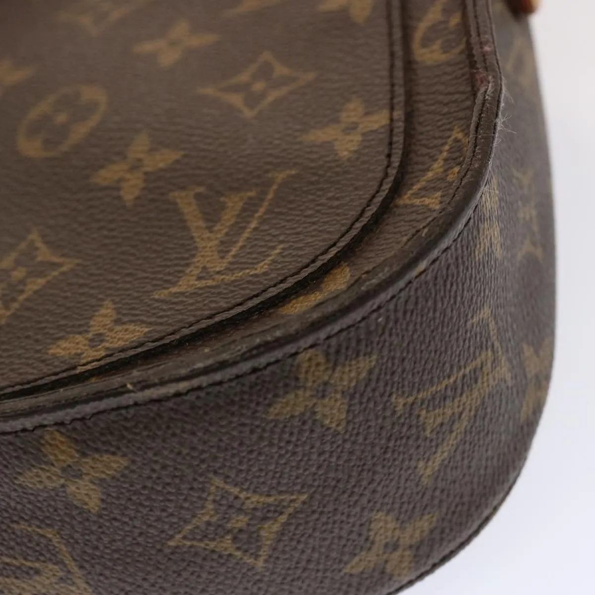 LOUIS VUITTON Monogram Saint Cloud GM Shoulder Bag M51242 LV 71158