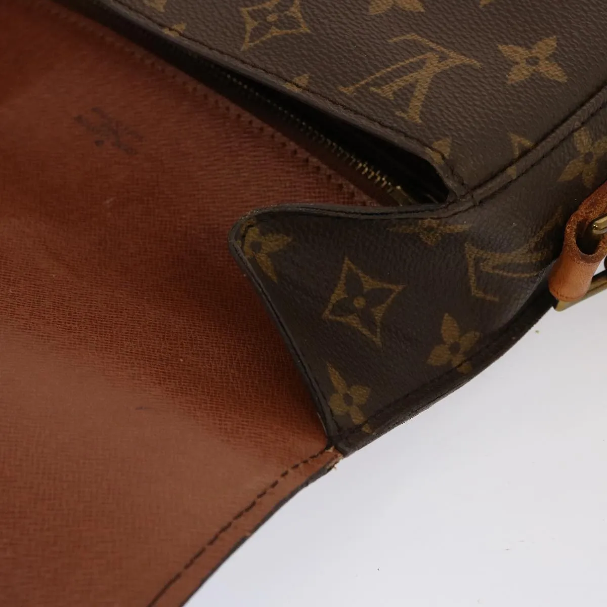 LOUIS VUITTON Monogram Saint Cloud GM Shoulder Bag M51242 LV 71158