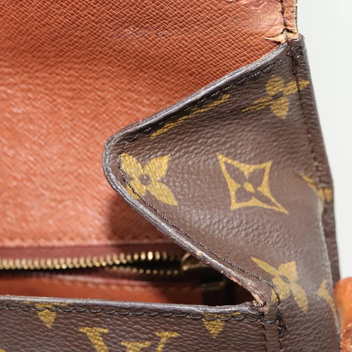 LOUIS VUITTON Monogram Saint Cloud GM Shoulder Bag M51242 LV 89655