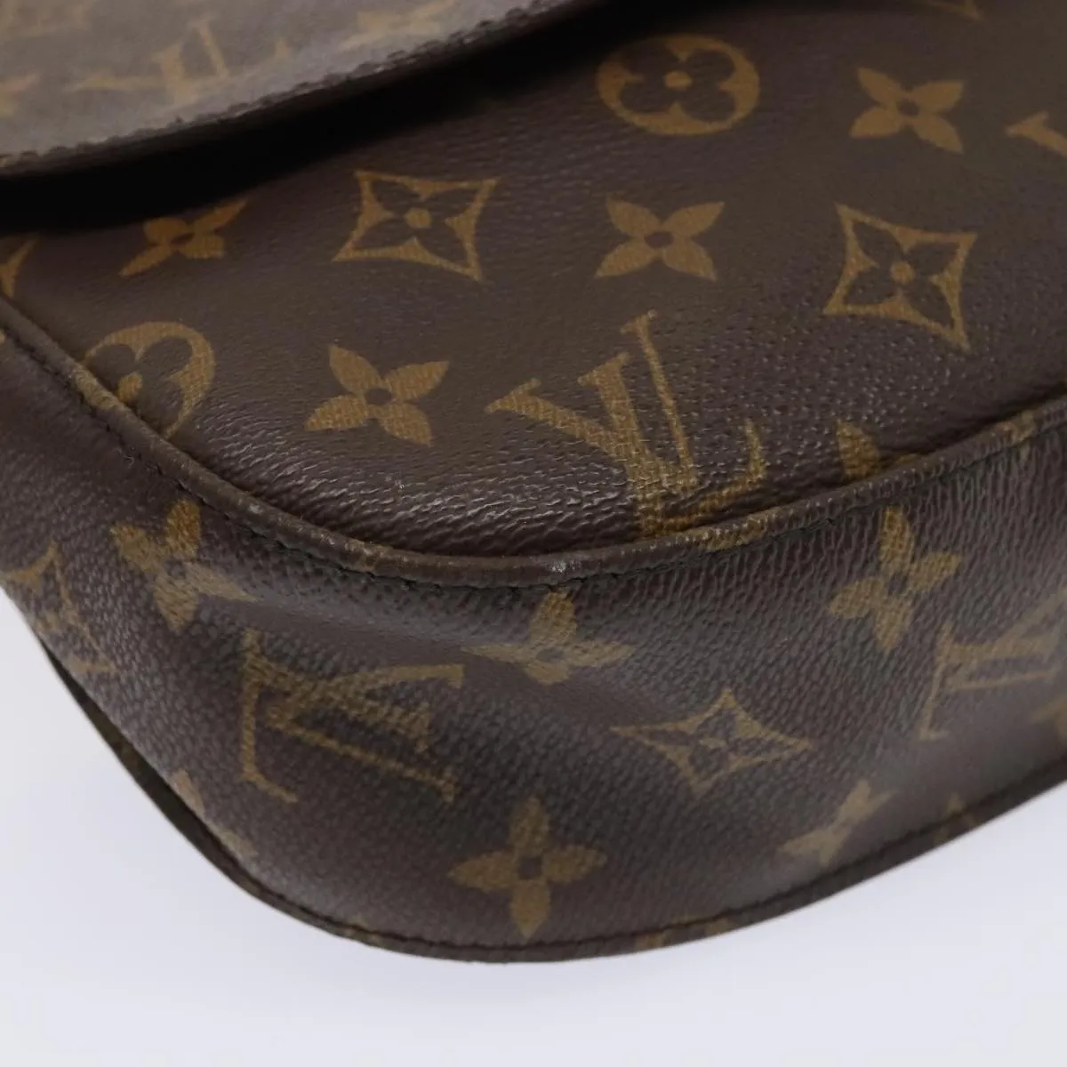 LOUIS VUITTON Monogram Saint Cloud GM Shoulder Bag M51242 LV 89655
