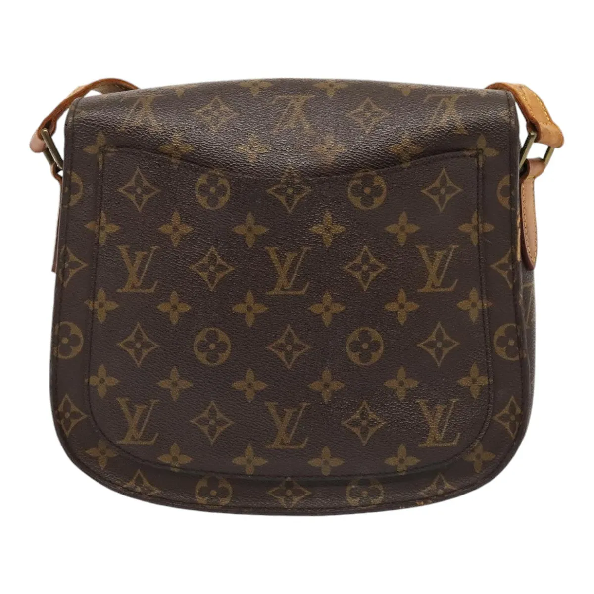 LOUIS VUITTON Monogram Saint Cloud GM Shoulder Bag M51242 LV 89655