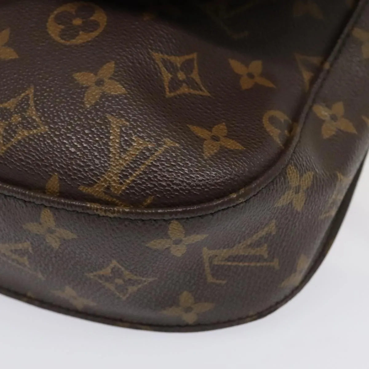 LOUIS VUITTON Monogram Saint Cloud GM Shoulder Bag M51242 LV 89655