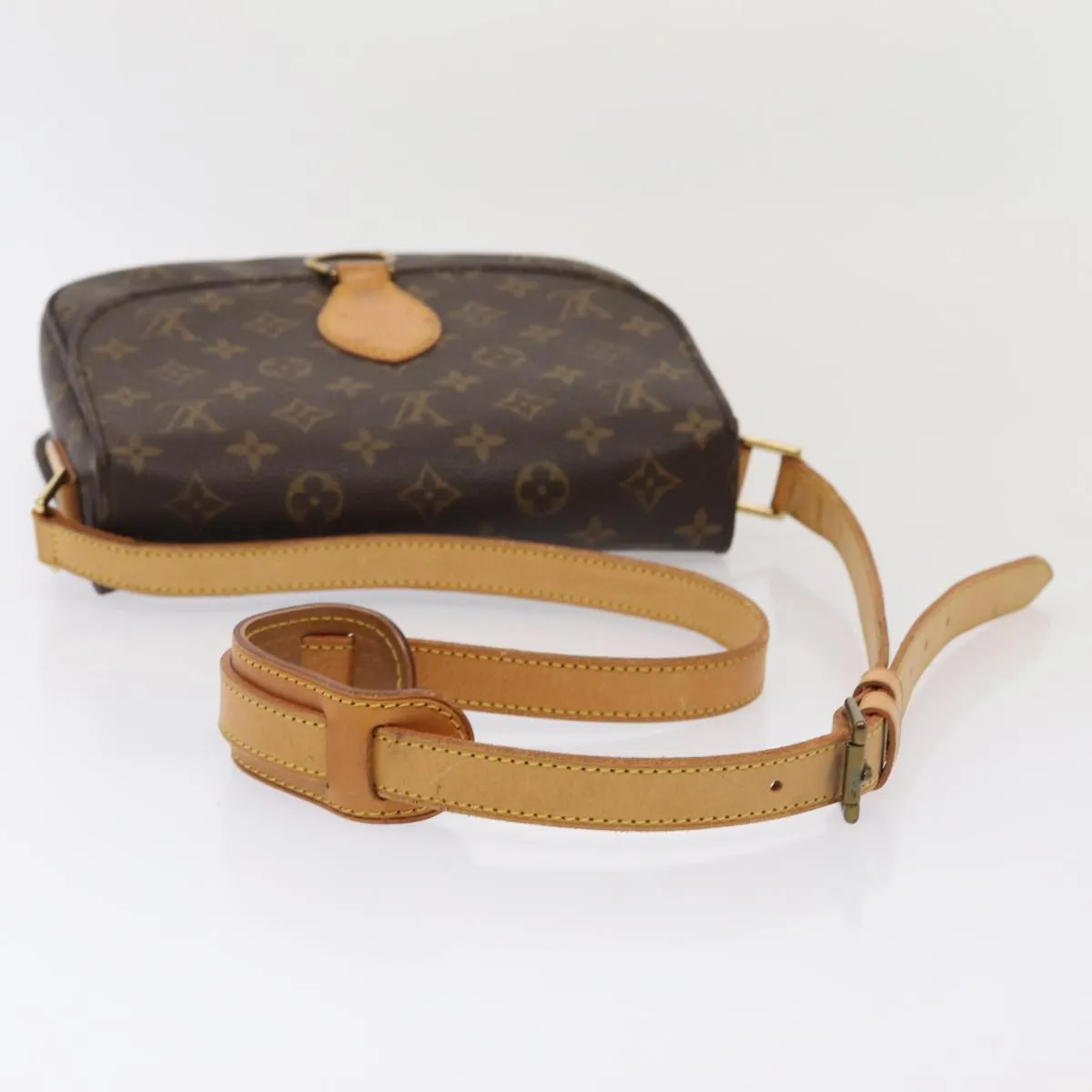 LOUIS VUITTON Monogram Saint Cloud GM Shoulder Bag M51242 LV ep5045