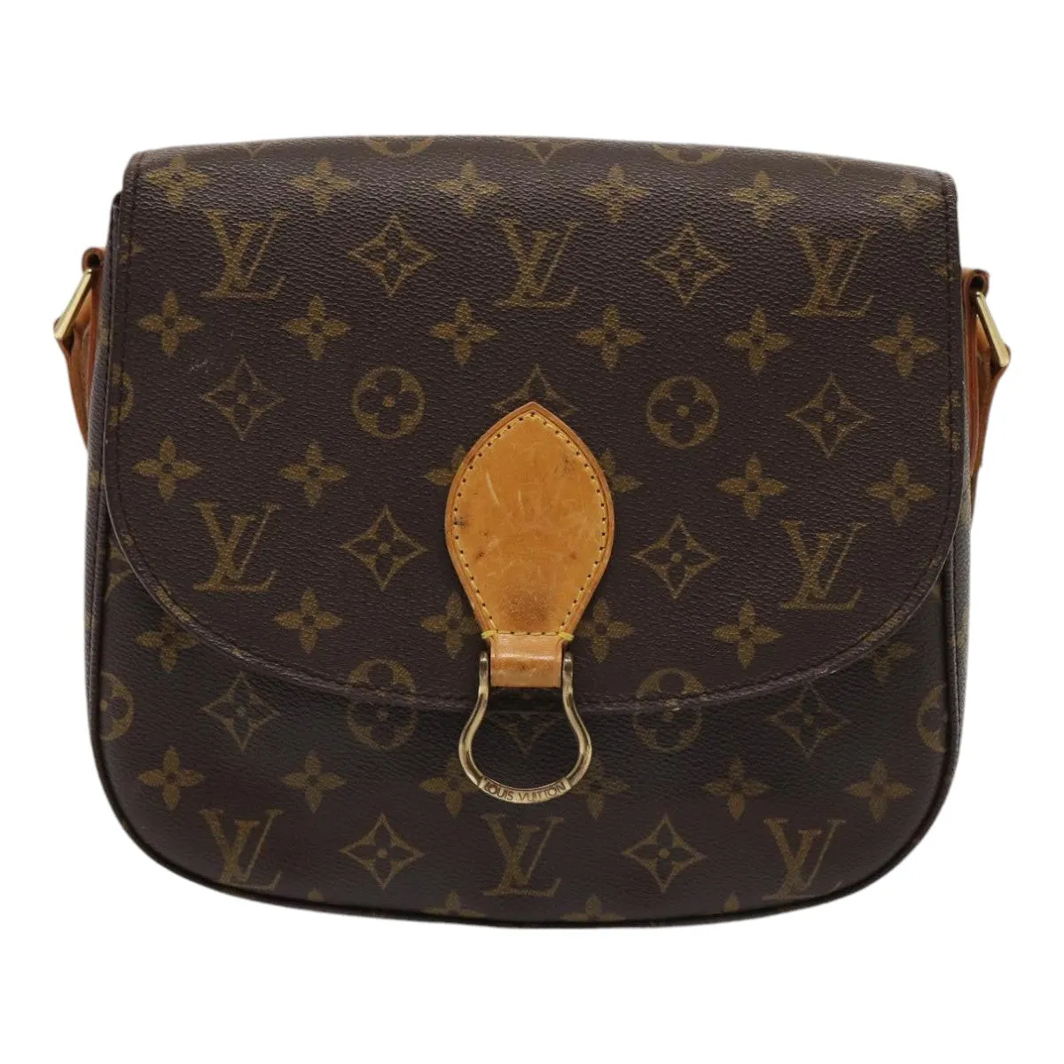 LOUIS VUITTON Monogram Saint Cloud GM Shoulder Bag M51242 LV ep5045