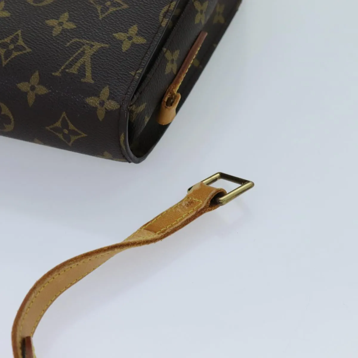 LOUIS VUITTON Monogram Saint Cloud GM Shoulder Bag M51242 LV yk11794