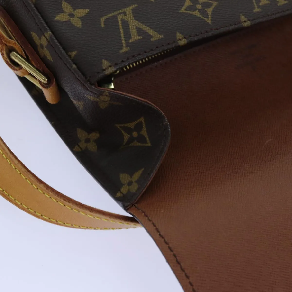 LOUIS VUITTON Monogram Saint Cloud GM Shoulder Bag M51242 LV yk11794
