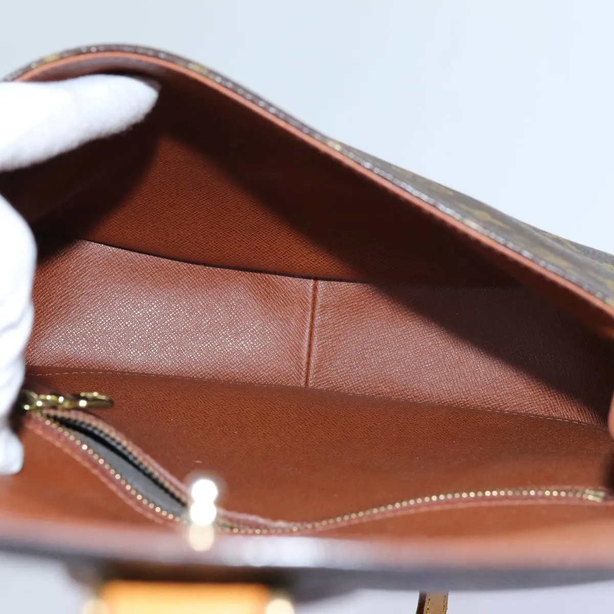 LOUIS VUITTON Monogram Saint Cloud GM Shoulder Bag M51242 LV yk11794