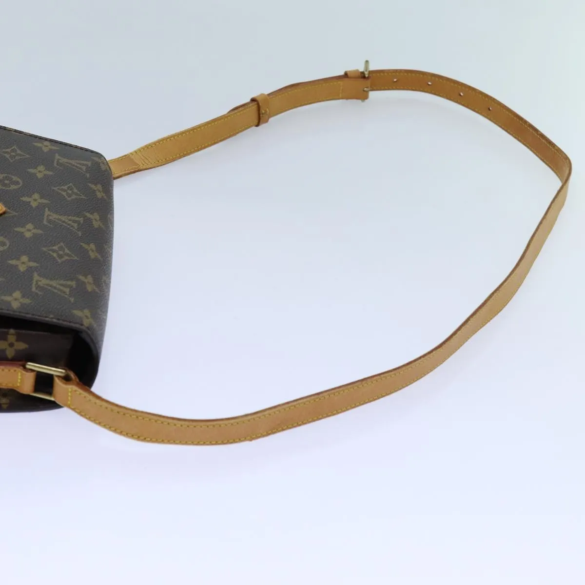 LOUIS VUITTON Monogram Saint Cloud GM Shoulder Bag M51242 LV yk11794