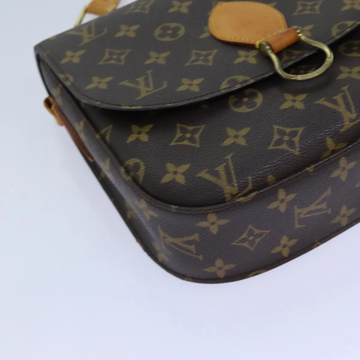 LOUIS VUITTON Monogram Saint Cloud GM Shoulder Bag M51242 LV yk11794