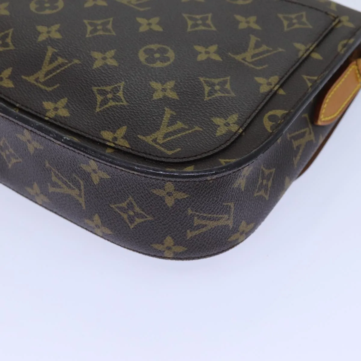 LOUIS VUITTON Monogram Saint Cloud GM Shoulder Bag M51242 LV yk11794