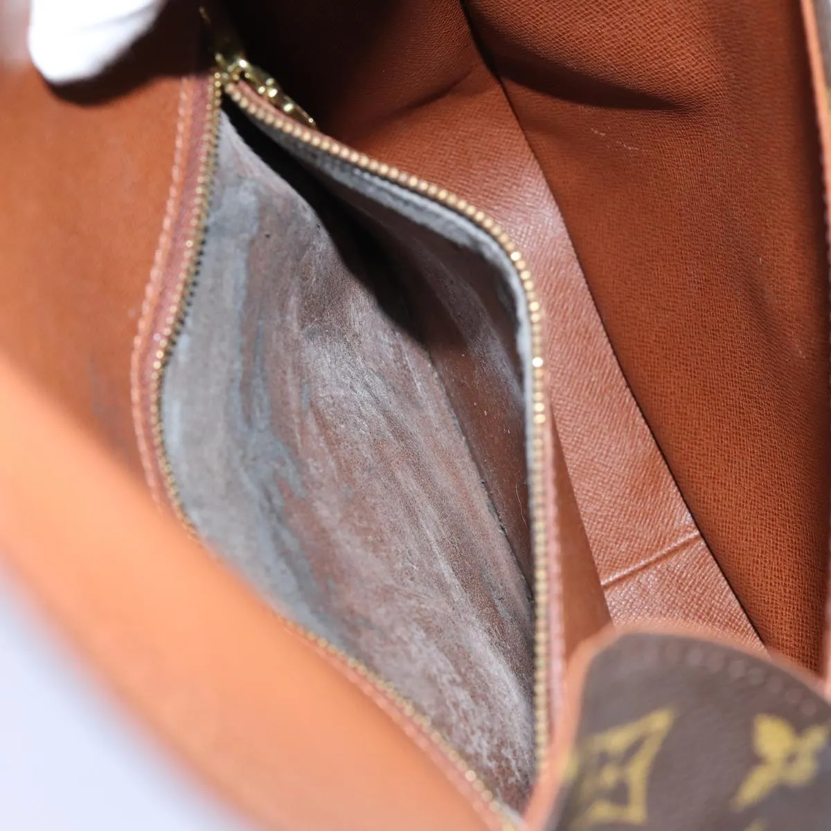 LOUIS VUITTON Monogram Saint Cloud GM Shoulder Bag M51242 LV yk11794