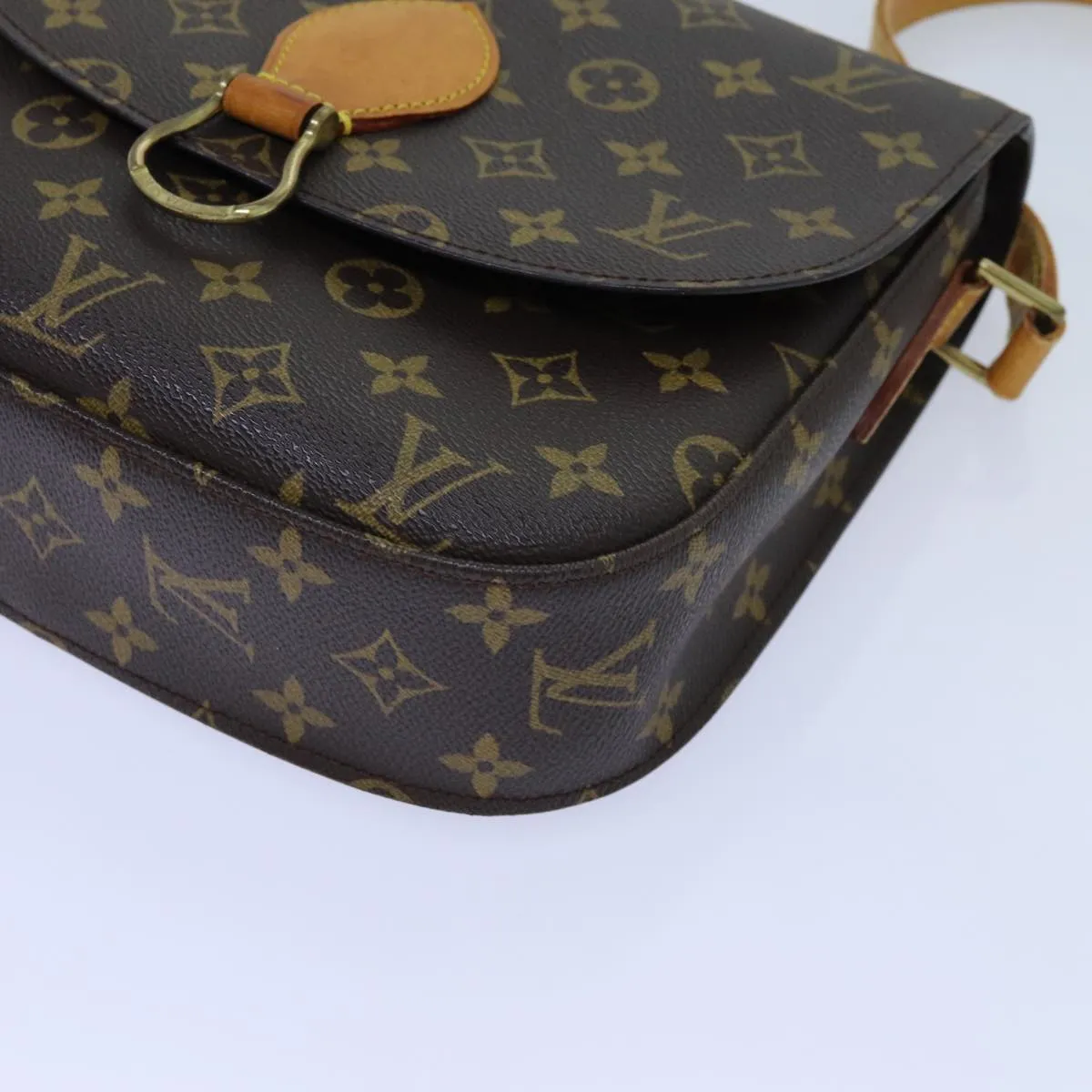 LOUIS VUITTON Monogram Saint Cloud GM Shoulder Bag M51242 LV yk11794