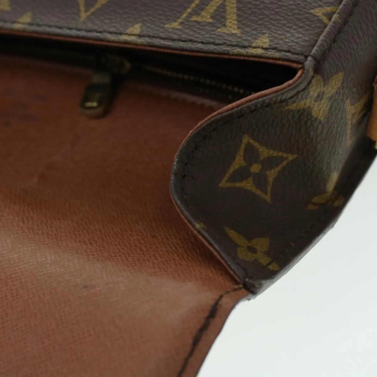 LOUIS VUITTON Monogram Saint Cloud GM Shoulder Bag M51242 LV yk6761