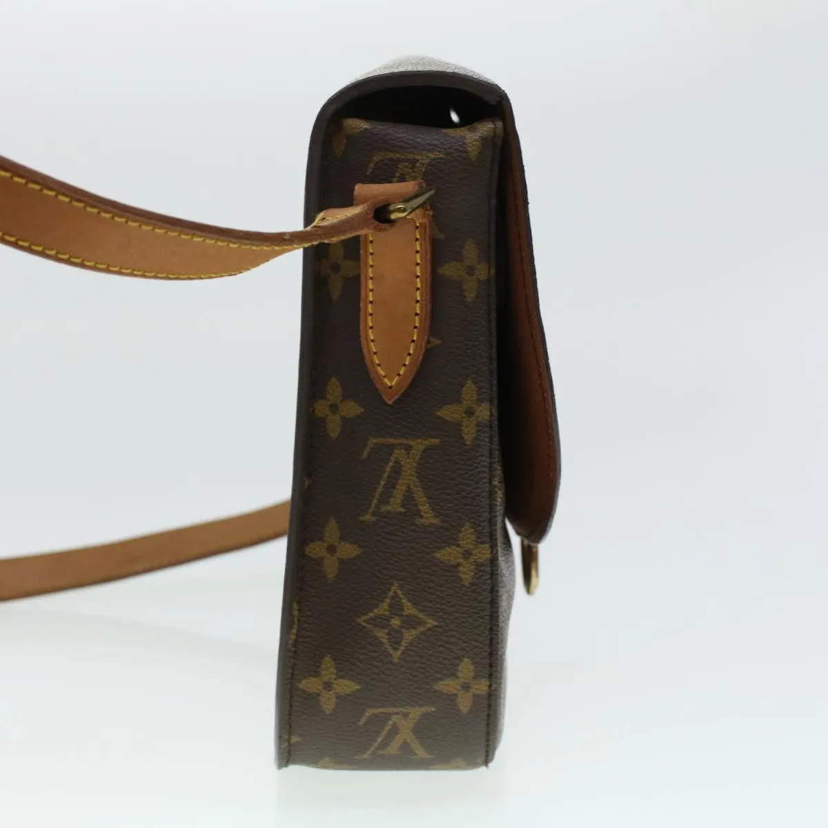 LOUIS VUITTON Monogram Saint Cloud GM Shoulder Bag M51242 LV yk6761