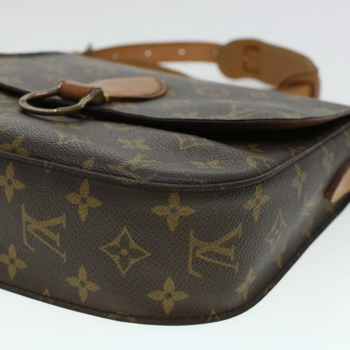 LOUIS VUITTON Monogram Saint Cloud GM Shoulder Bag M51242 LV yk6761
