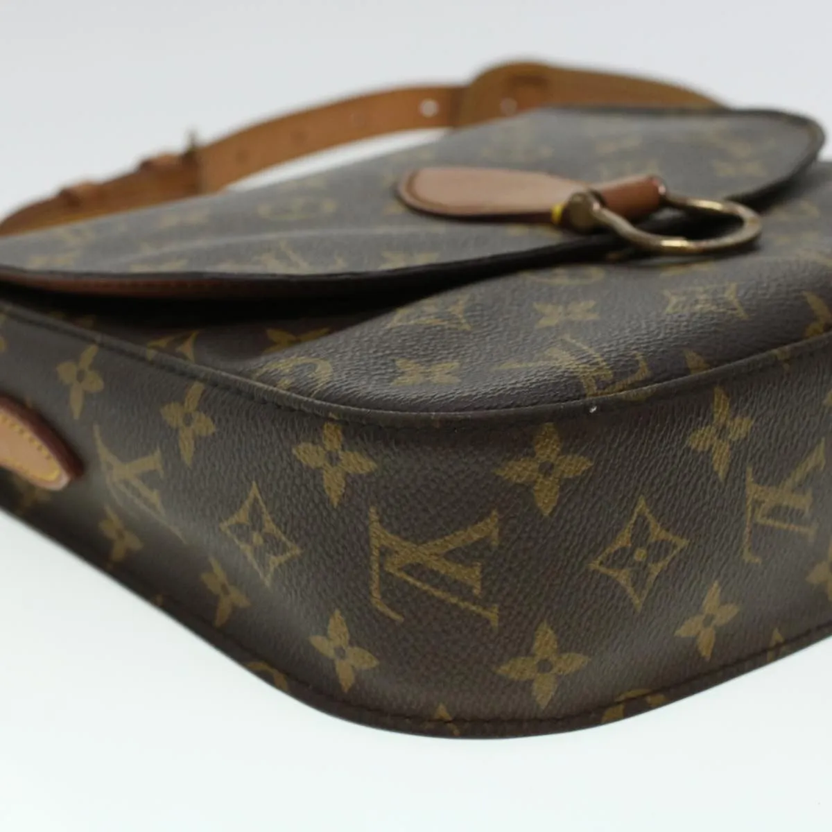 LOUIS VUITTON Monogram Saint Cloud GM Shoulder Bag M51242 LV yk6761