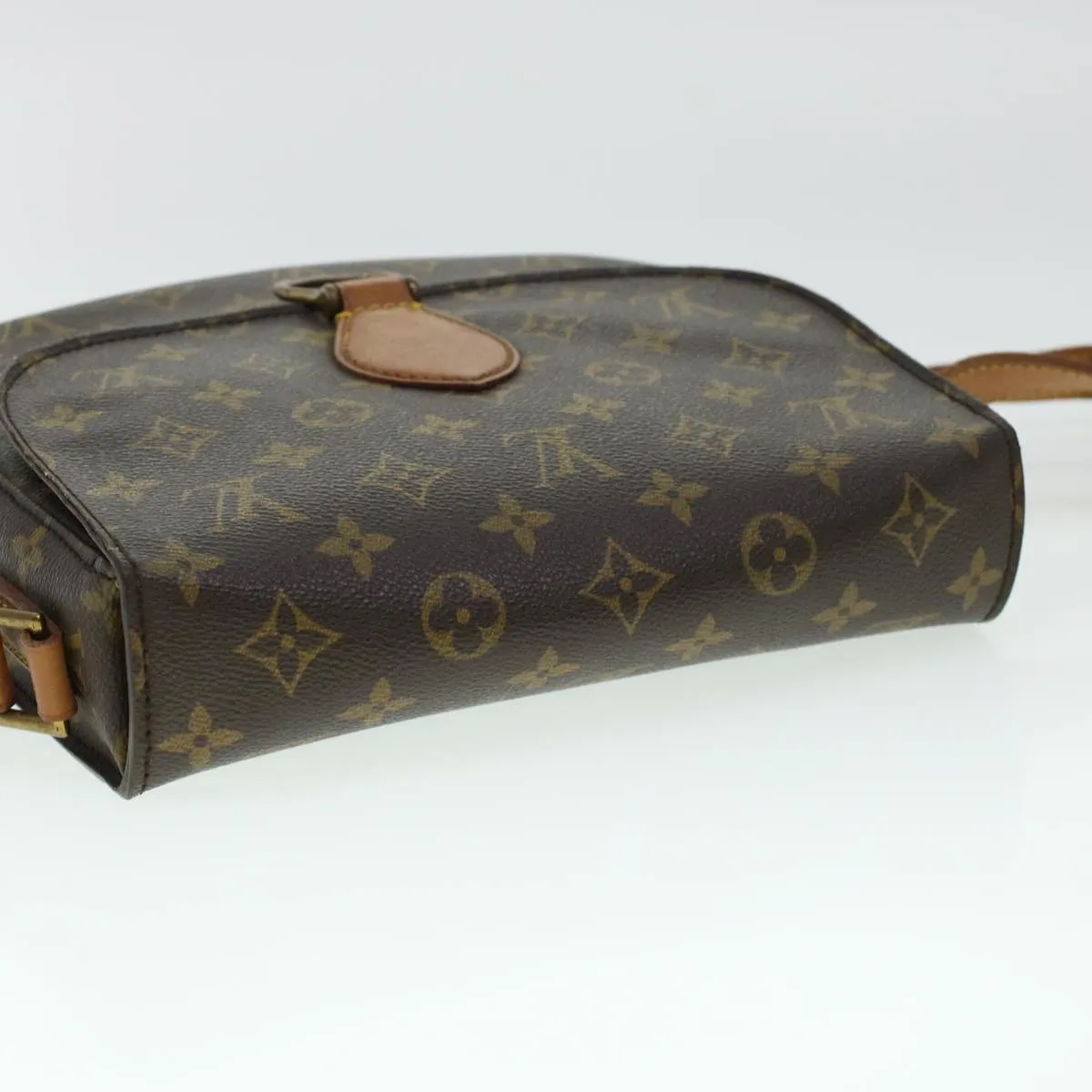 LOUIS VUITTON Monogram Saint Cloud GM Shoulder Bag M51242 LV yk6761