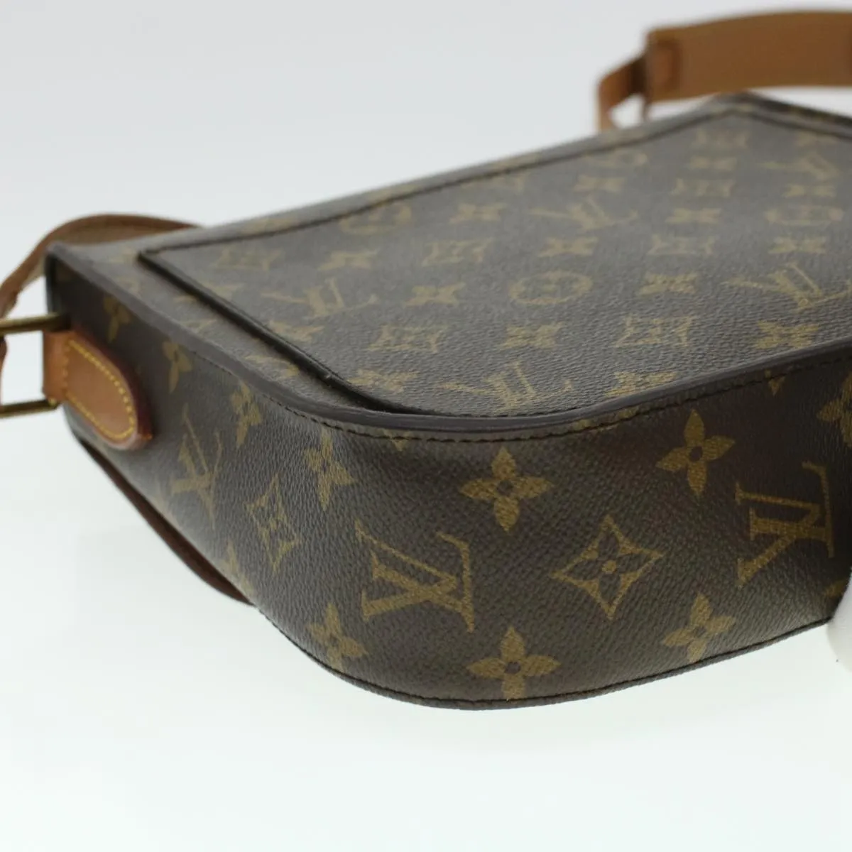 LOUIS VUITTON Monogram Saint Cloud GM Shoulder Bag M51242 LV yk6761