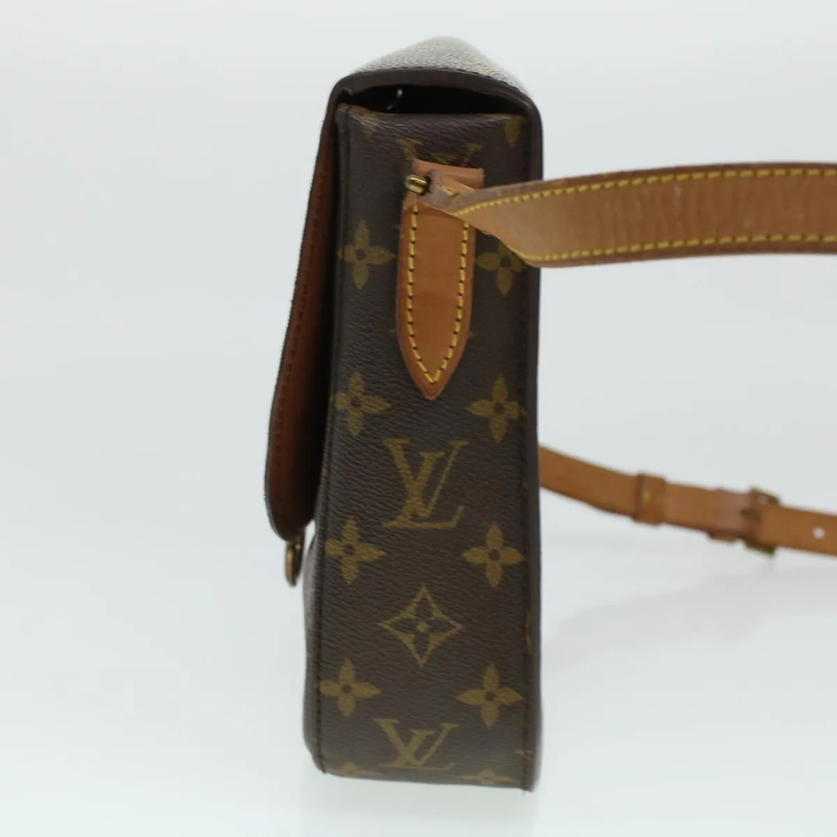 LOUIS VUITTON Monogram Saint Cloud GM Shoulder Bag M51242 LV yk6761
