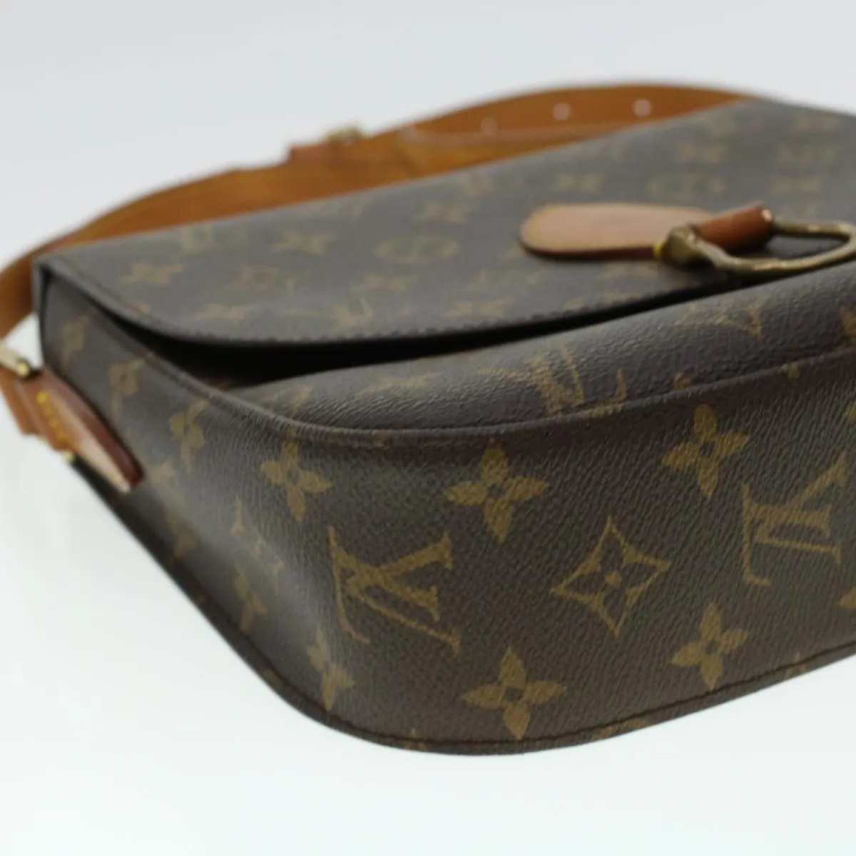 LOUIS VUITTON Monogram Saint Cloud GM Shoulder Bag M51242 LV yk6762