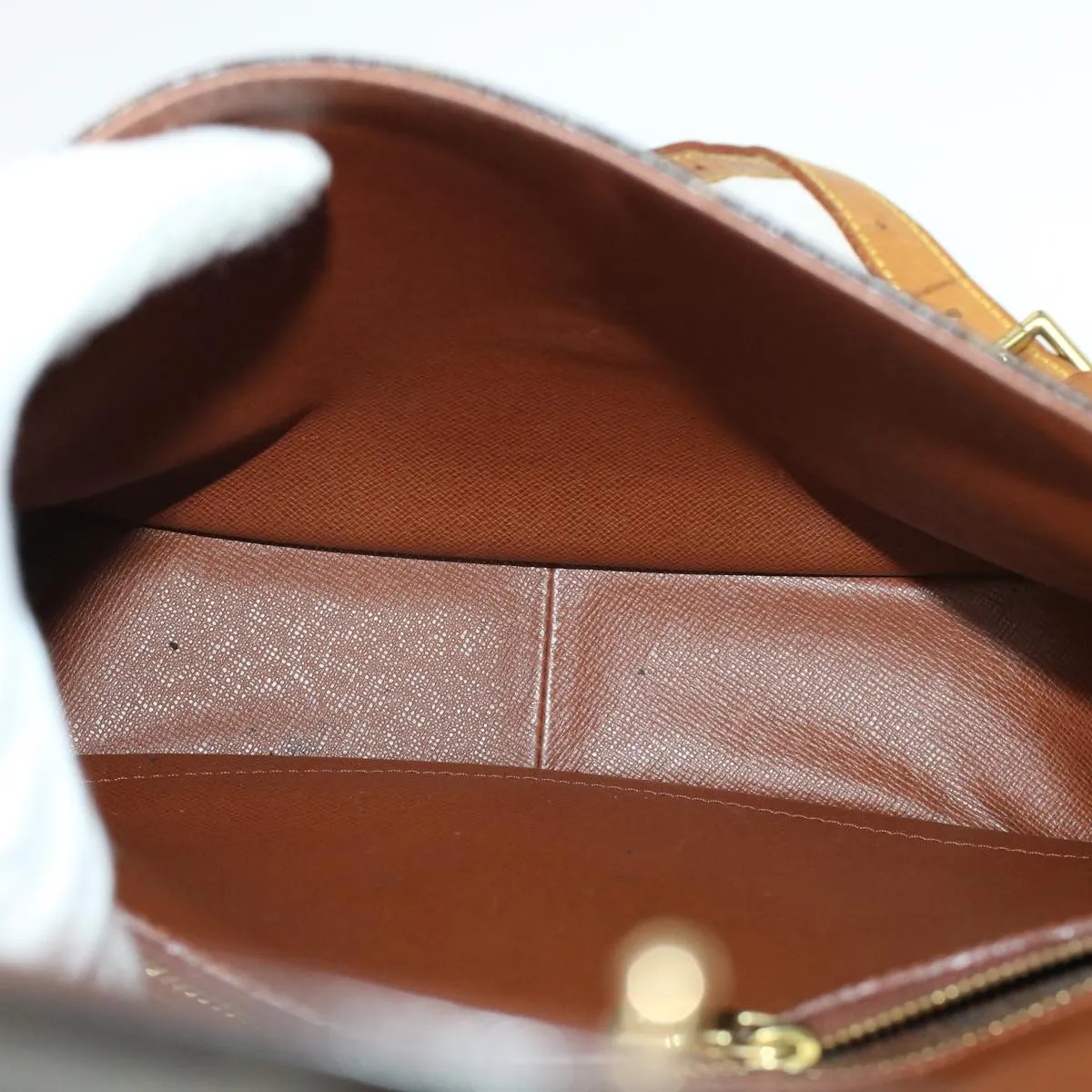 LOUIS VUITTON Monogram Saint Cloud GM Shoulder Bag M51242 LV yk6762
