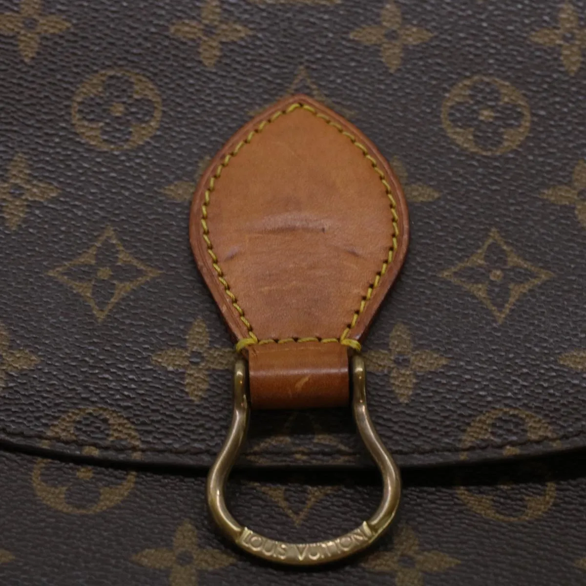 LOUIS VUITTON Monogram Saint Cloud GM Shoulder Bag M51242 LV yk6762