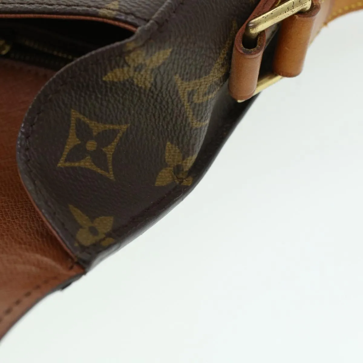 LOUIS VUITTON Monogram Saint Cloud GM Shoulder Bag M51242 LV yk6762