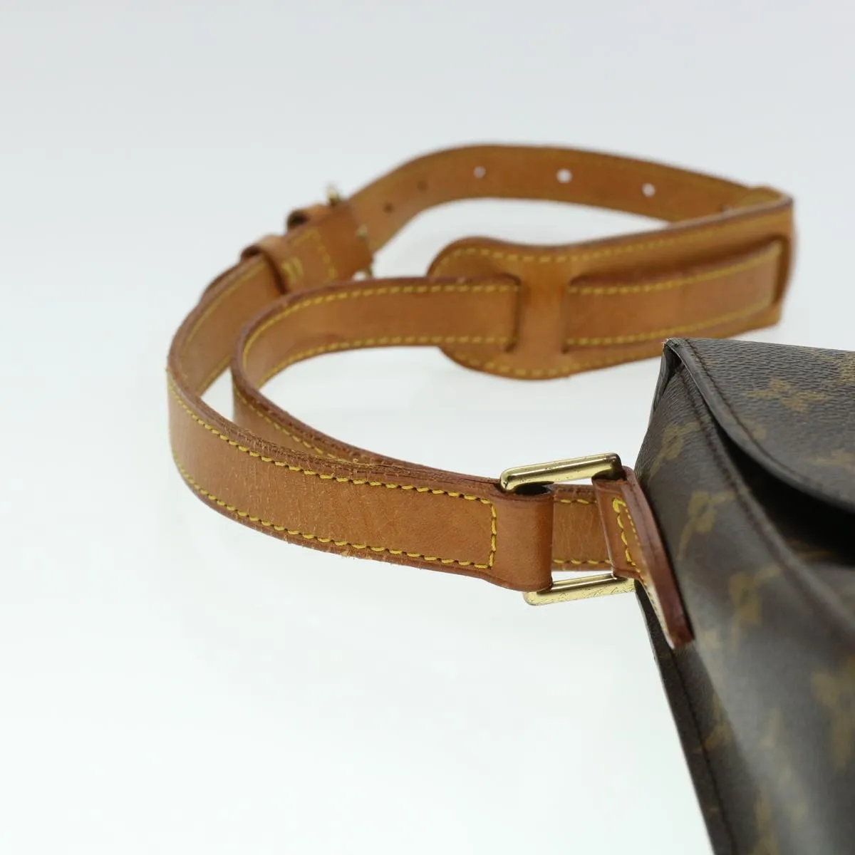 LOUIS VUITTON Monogram Saint Cloud GM Shoulder Bag M51242 LV yk6762
