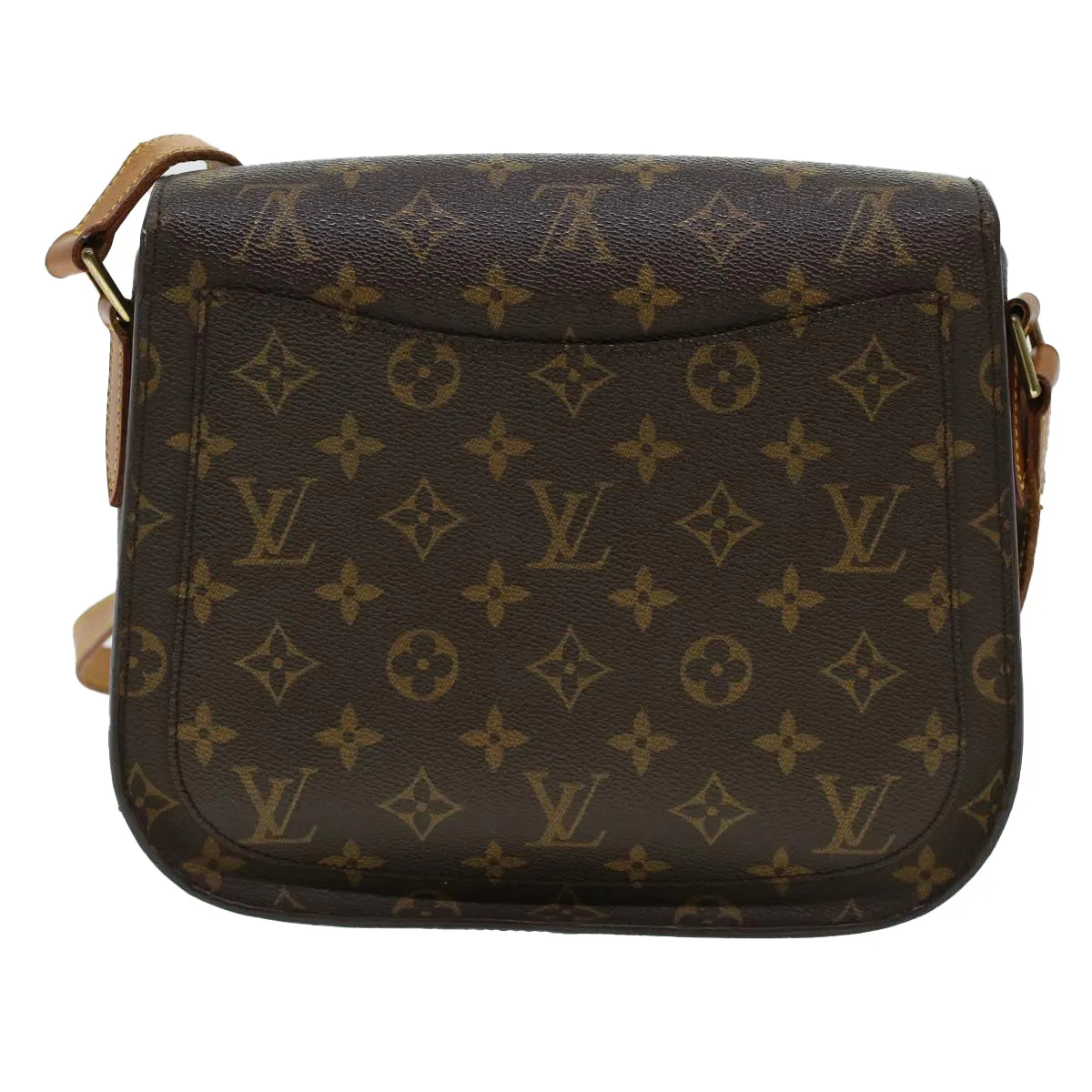 LOUIS VUITTON Monogram Saint Cloud GM Shoulder Bag M51242 LV yk6762