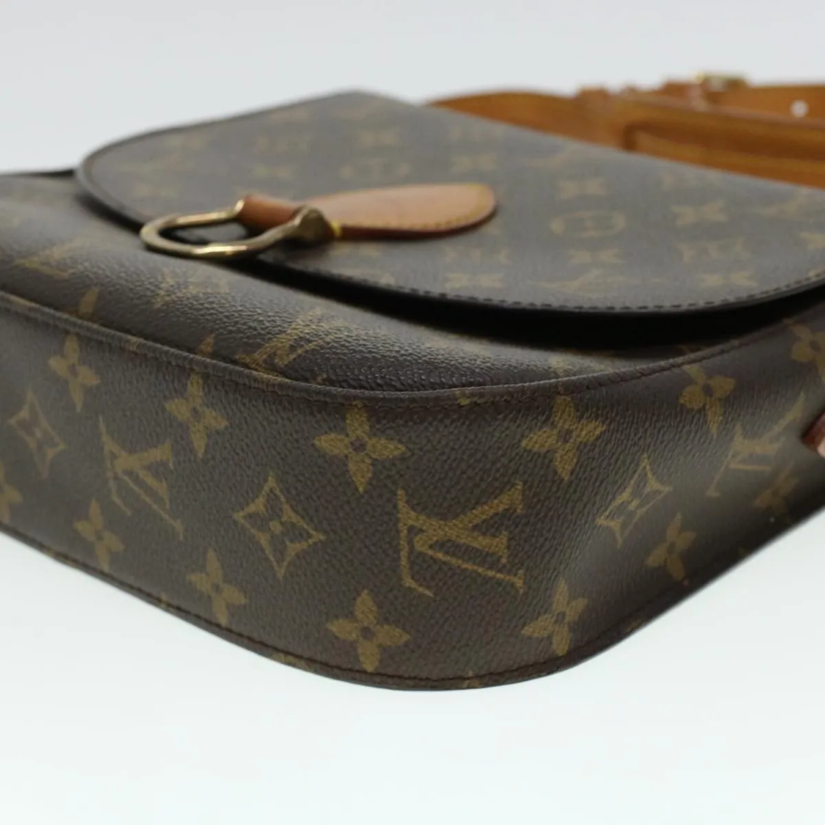LOUIS VUITTON Monogram Saint Cloud GM Shoulder Bag M51242 LV yk6762