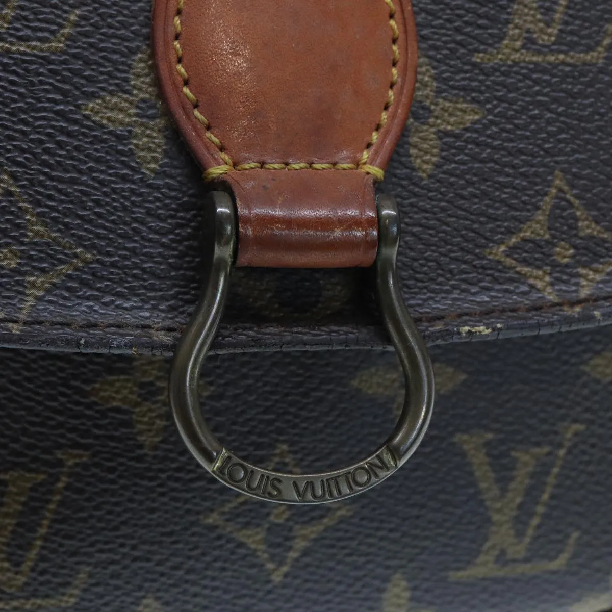 LOUIS VUITTON Monogram Saint Cloud MM Shoulder Bag M51243 LV ep4428
