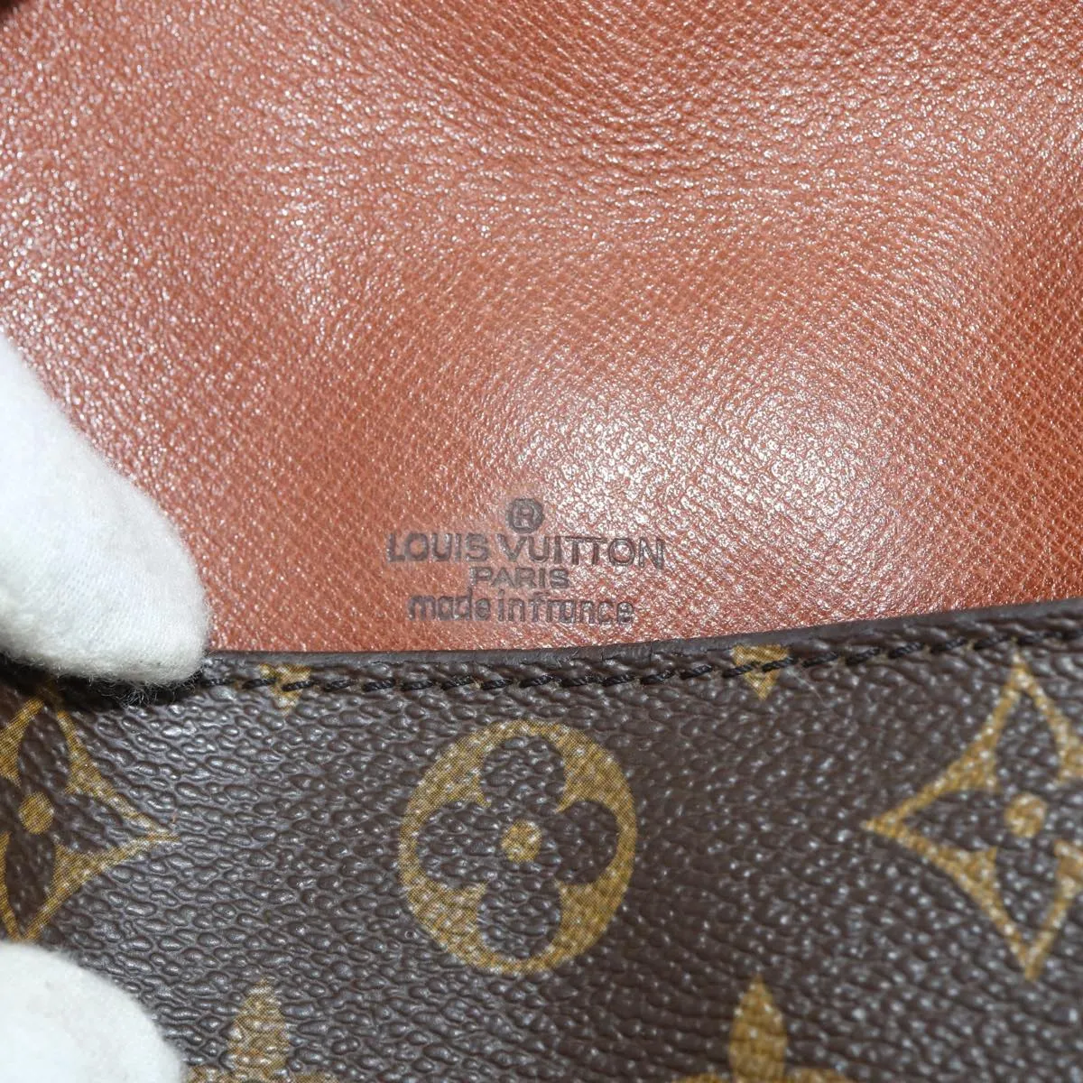 LOUIS VUITTON Monogram Saint Cloud MM Shoulder Bag M51243 LV ep4428