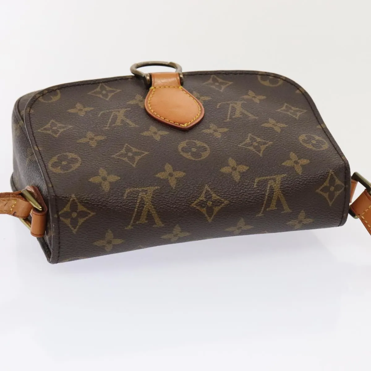 LOUIS VUITTON Monogram Saint Cloud MM Shoulder Bag M51243 LV yk14933