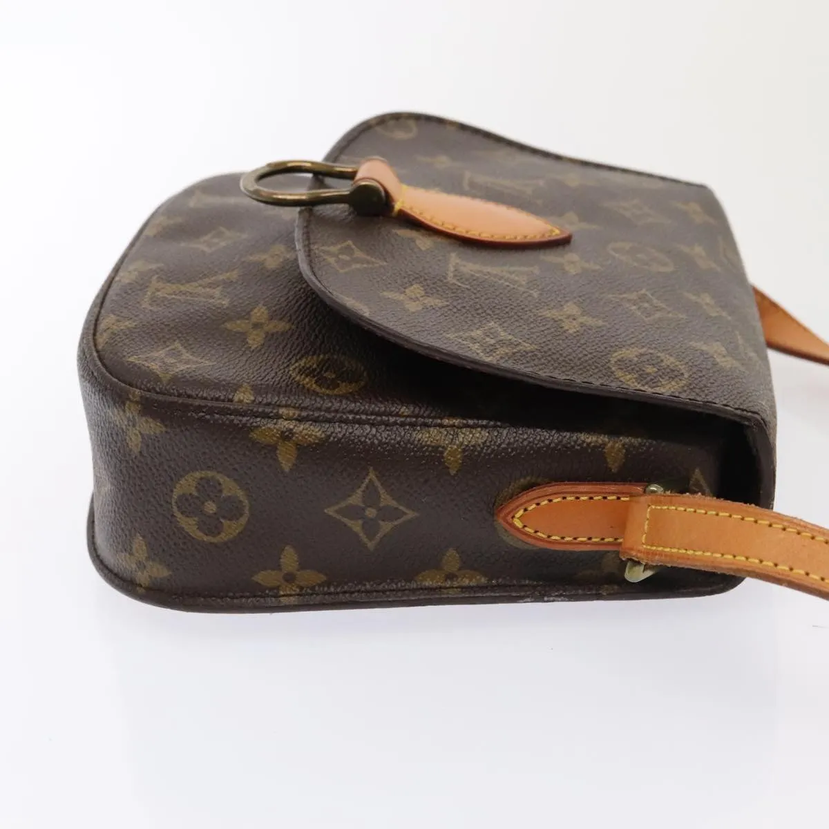 LOUIS VUITTON Monogram Saint Cloud MM Shoulder Bag M51243 LV yk14933
