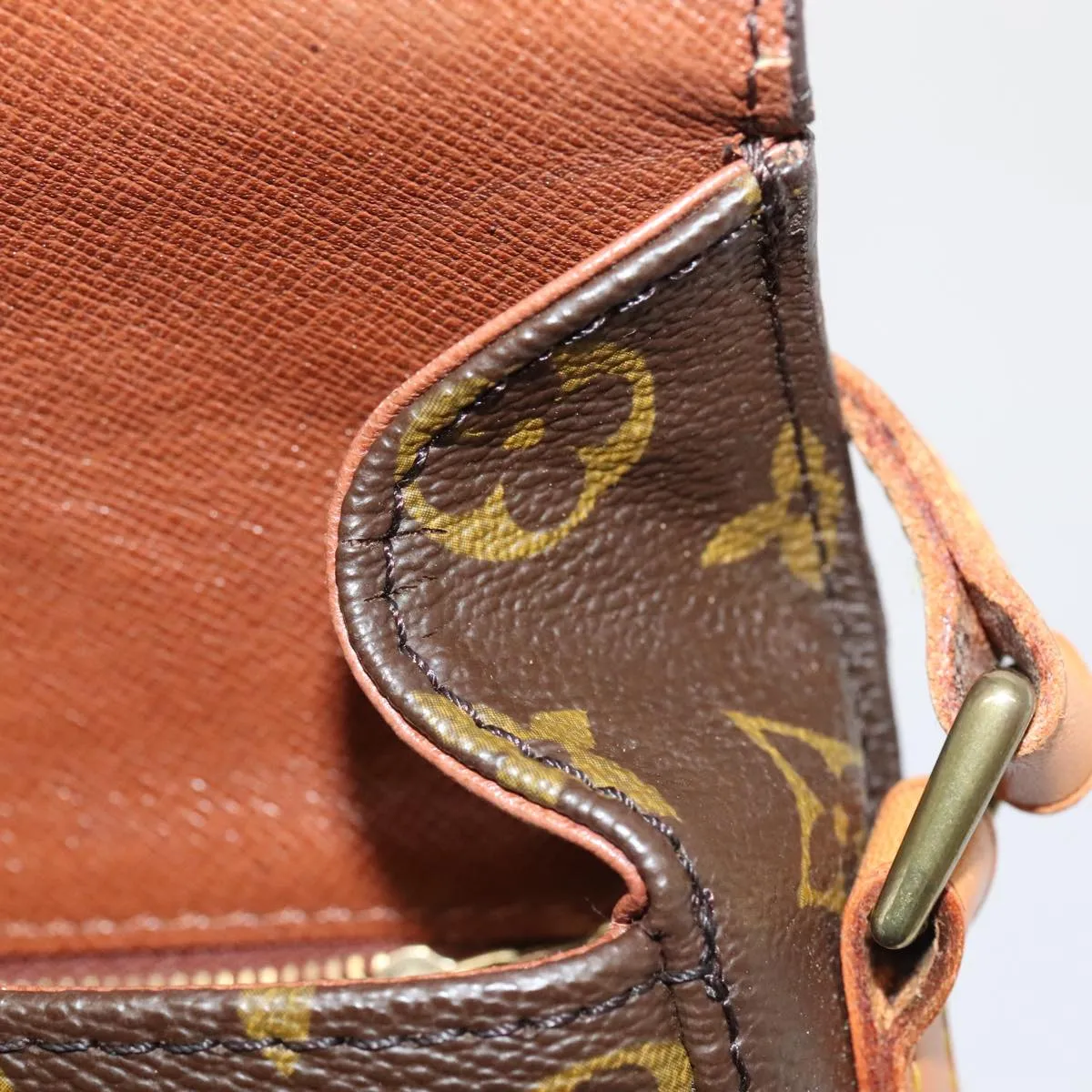 LOUIS VUITTON Monogram Saint Cloud MM Shoulder Bag M51243 LV yk14933