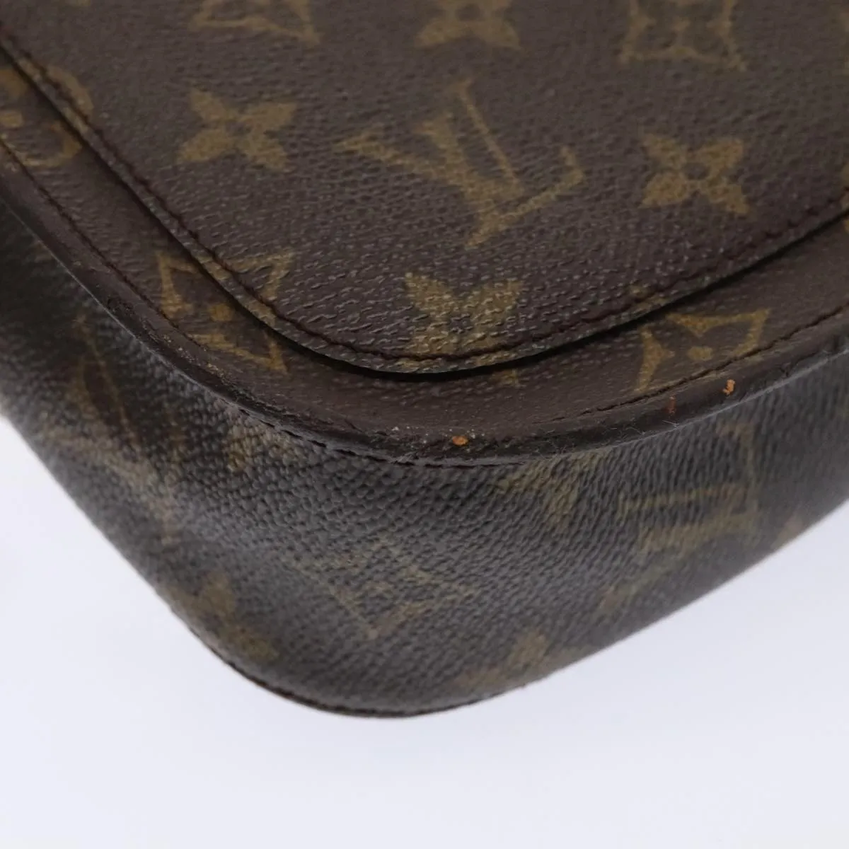 LOUIS VUITTON Monogram Saint Cloud MM Shoulder Bag Vintage M51243 LV 90526