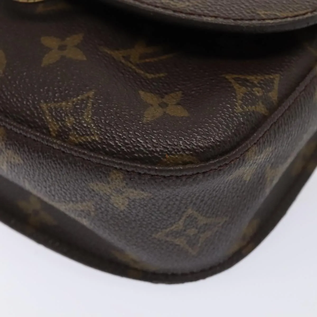 LOUIS VUITTON Monogram Saint Cloud MM Shoulder Bag Vintage M51243 LV 90526