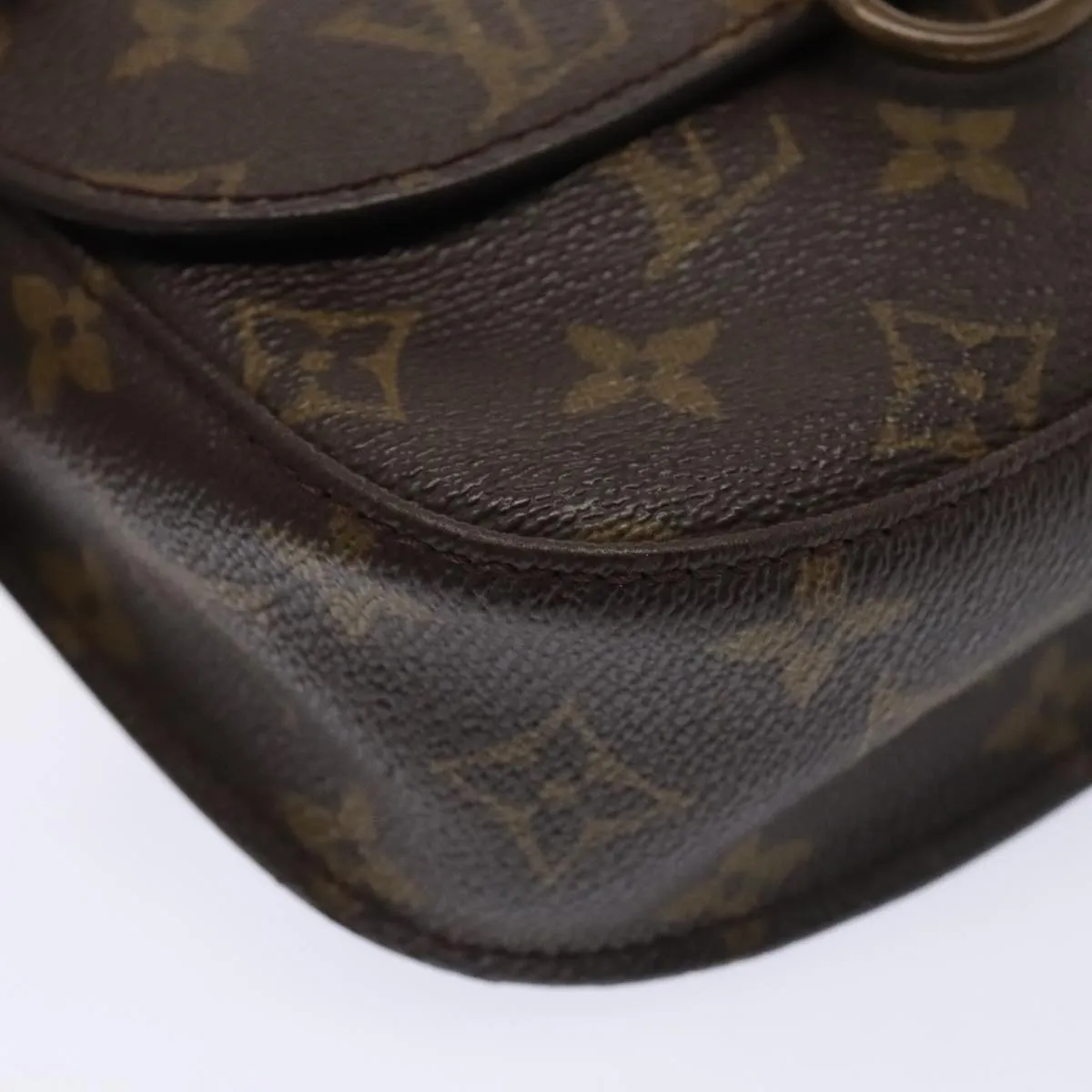 LOUIS VUITTON Monogram Saint Cloud MM Shoulder Bag Vintage M51243 LV 90526