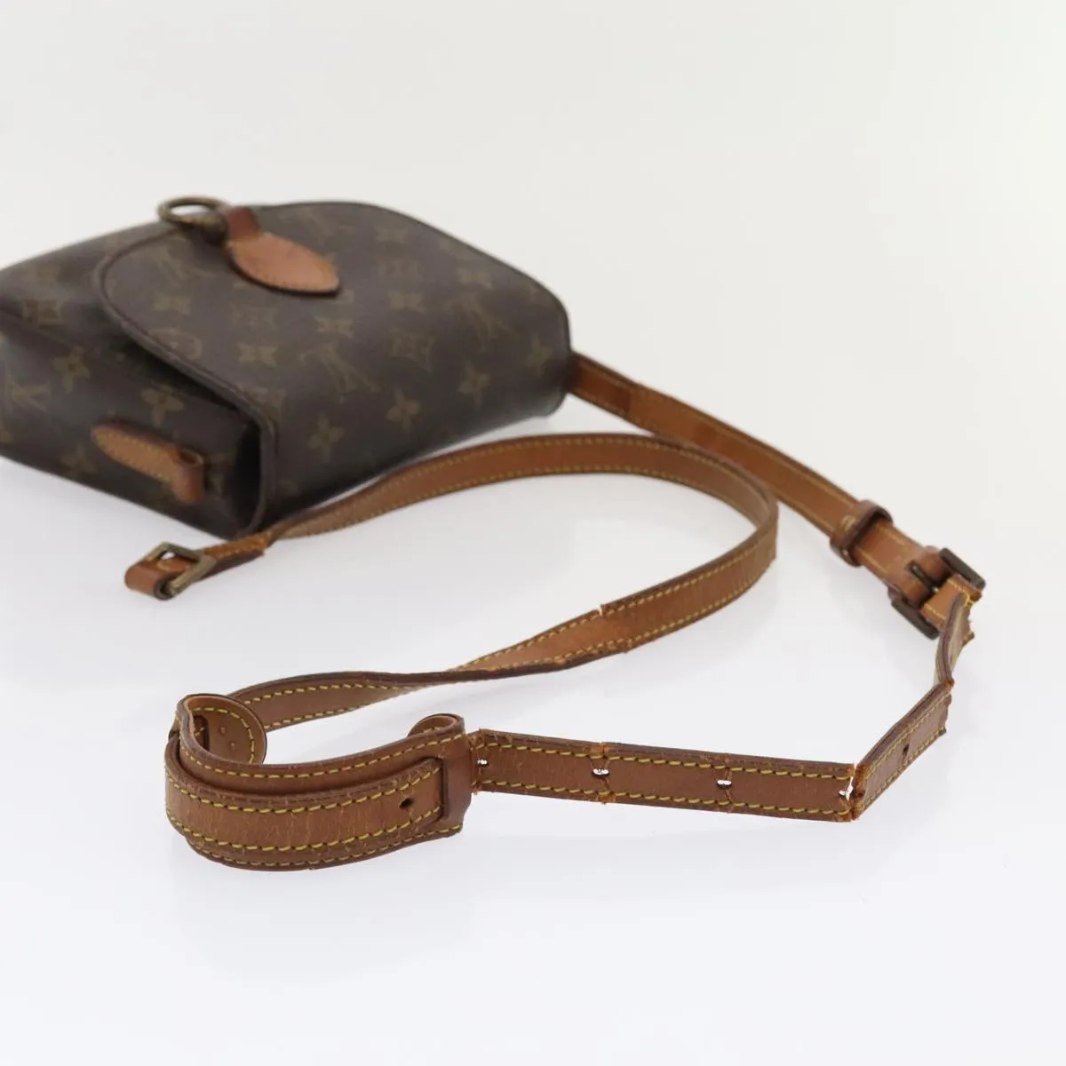 LOUIS VUITTON Monogram Saint Cloud MM Shoulder Bag Vintage M51243 LV 90526