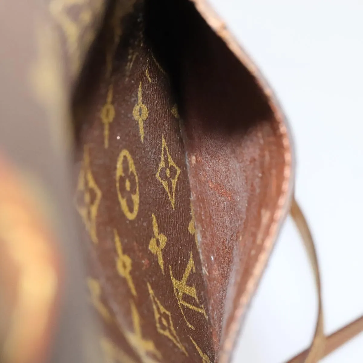 LOUIS VUITTON Monogram Saint Cloud MM Shoulder Bag Vintage M51243 LV 90526