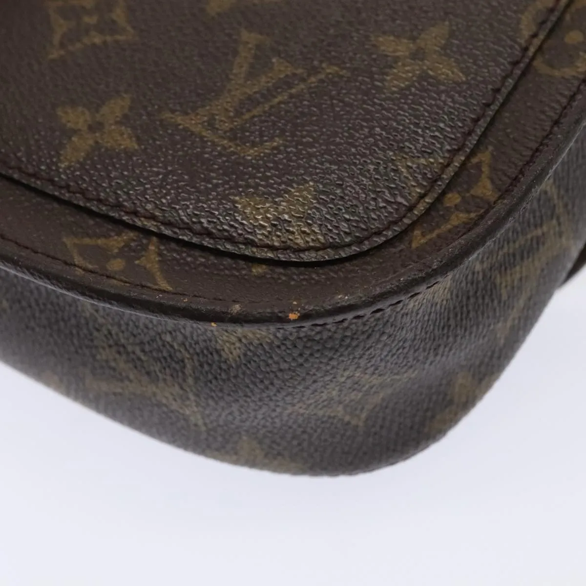 LOUIS VUITTON Monogram Saint Cloud MM Shoulder Bag Vintage M51243 LV 90526