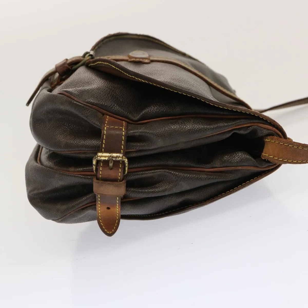 LOUIS VUITTON Monogram Saumur 30 Shoulder Bag M42256 LV 70706