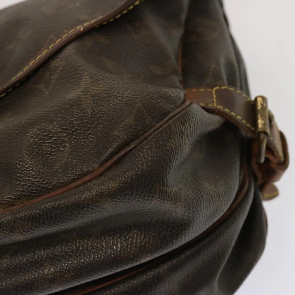 LOUIS VUITTON Monogram Saumur 30 Shoulder Bag M42256 LV 70706