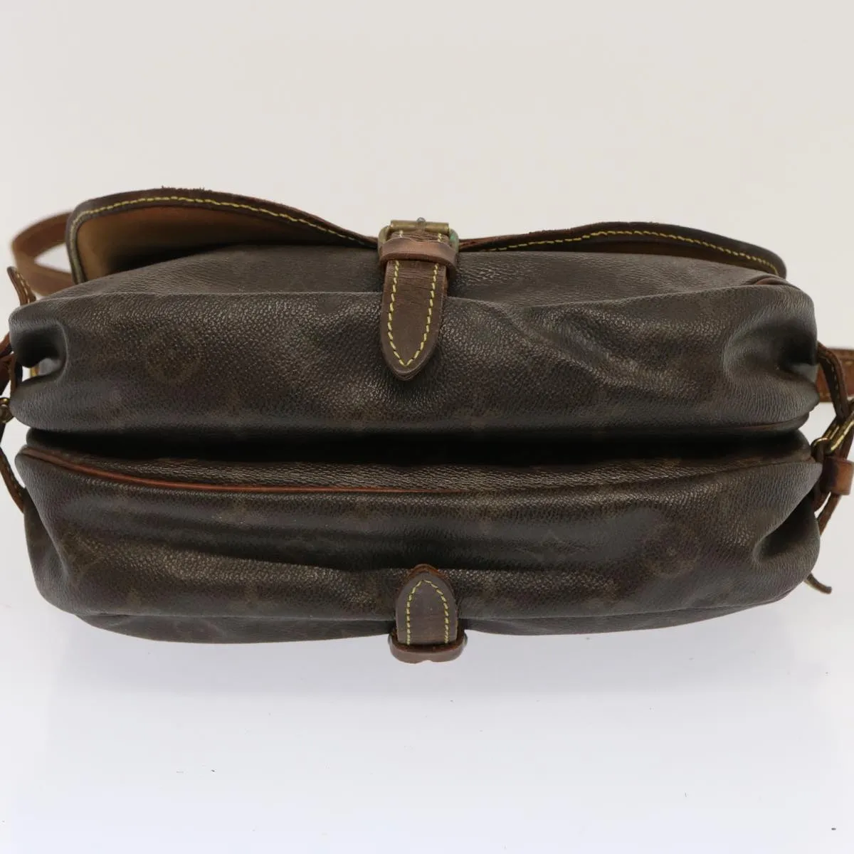 LOUIS VUITTON Monogram Saumur 30 Shoulder Bag M42256 LV 70706