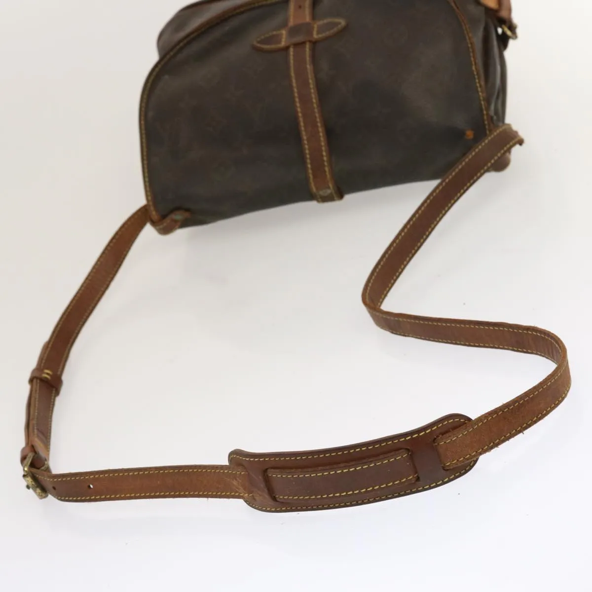 LOUIS VUITTON Monogram Saumur 30 Shoulder Bag M42256 LV 70706
