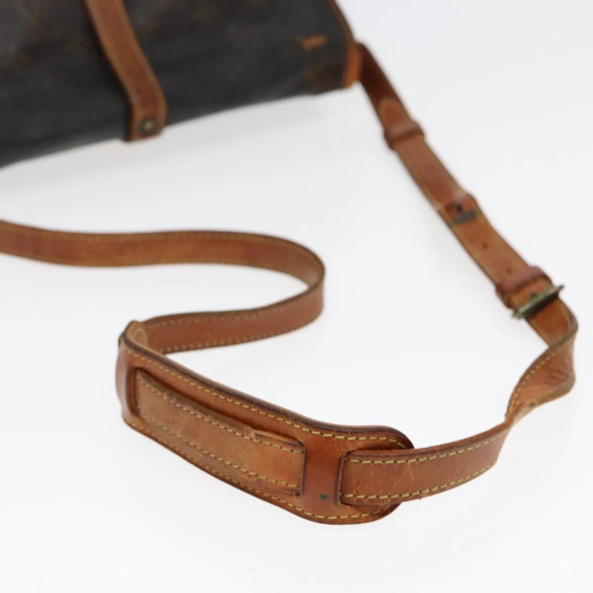 LOUIS VUITTON Monogram Saumur 30 Shoulder Bag M42256 LV 82220