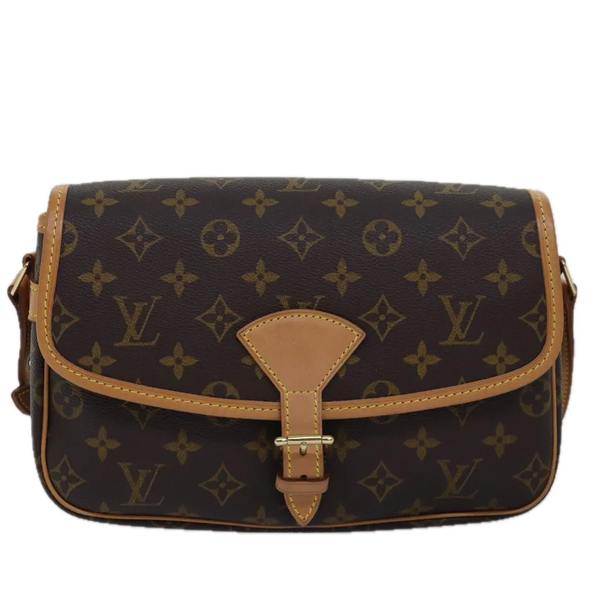 LOUIS VUITTON Monogram Sologne Shoulder Bag M42250 LV am6340A