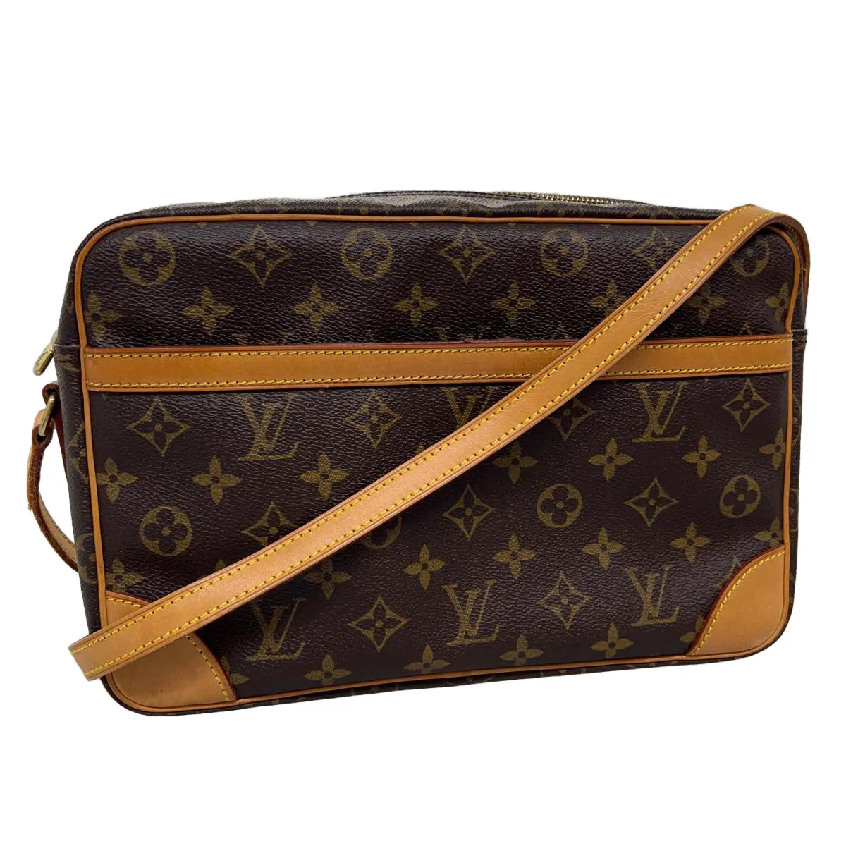 LOUIS VUITTON Monogram Trocadero 30 Shoulder Bag M51272 LV hs1550