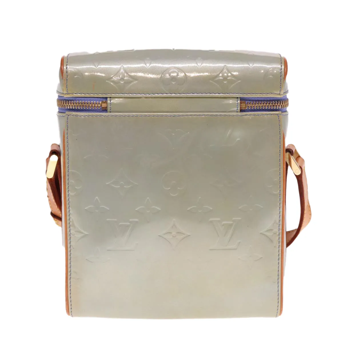 LOUIS VUITTON Monogram Vernis Sullivan Vertical Bag Lavande M91258 LV 76767
