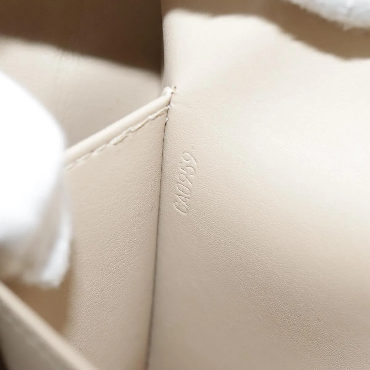 LOUIS VUITTON Monogram Vernis Thompson Street Bag Beige M91301 LV 110743